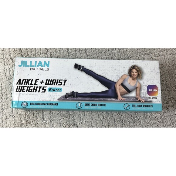 Jillian Michaels 2LB Ankle Weights Set. NWT - Picture 1 of 6
